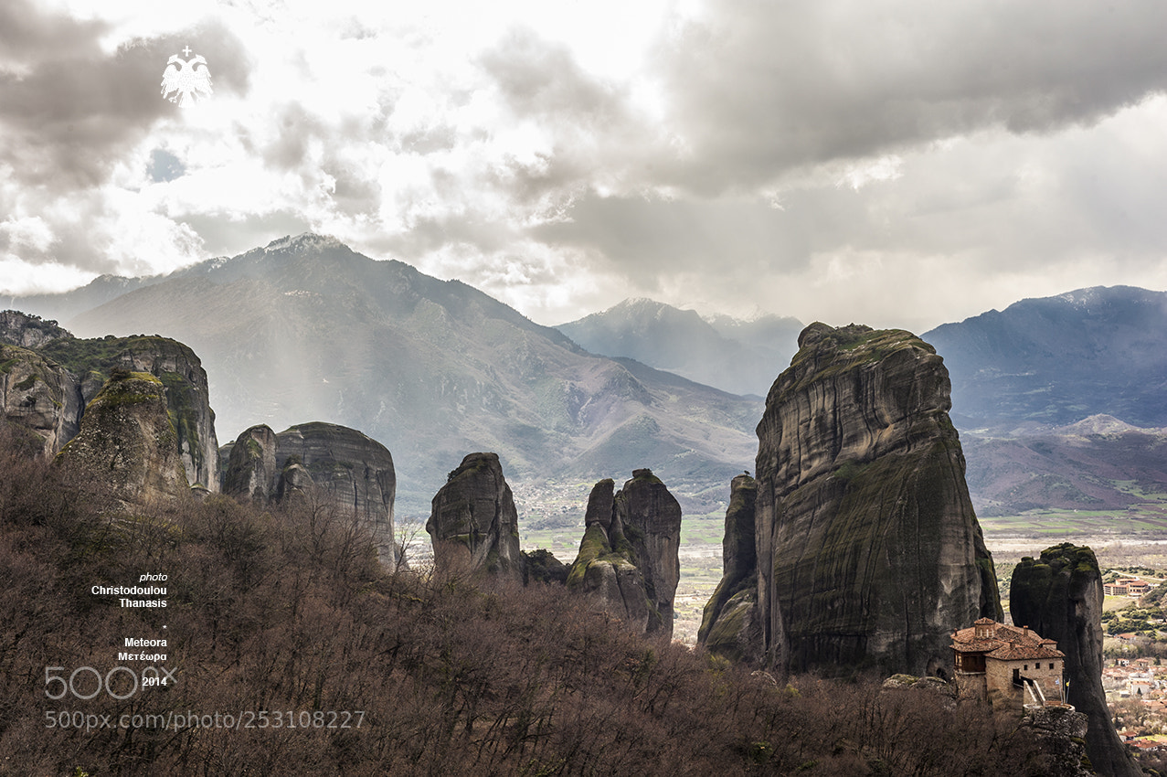 Nikon D700 sample photo. Meteora monasteries photography