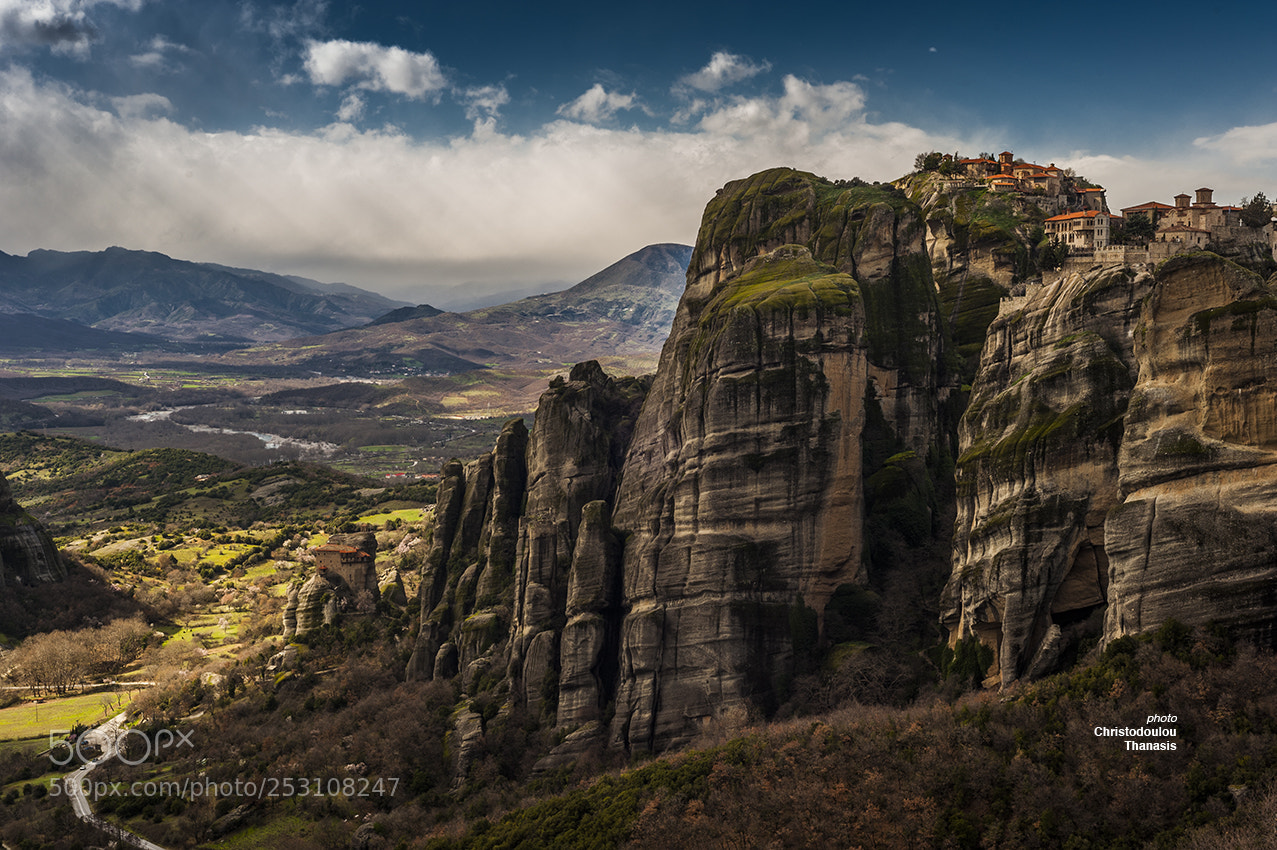 Nikon D700 sample photo. Meteora monasteries photography