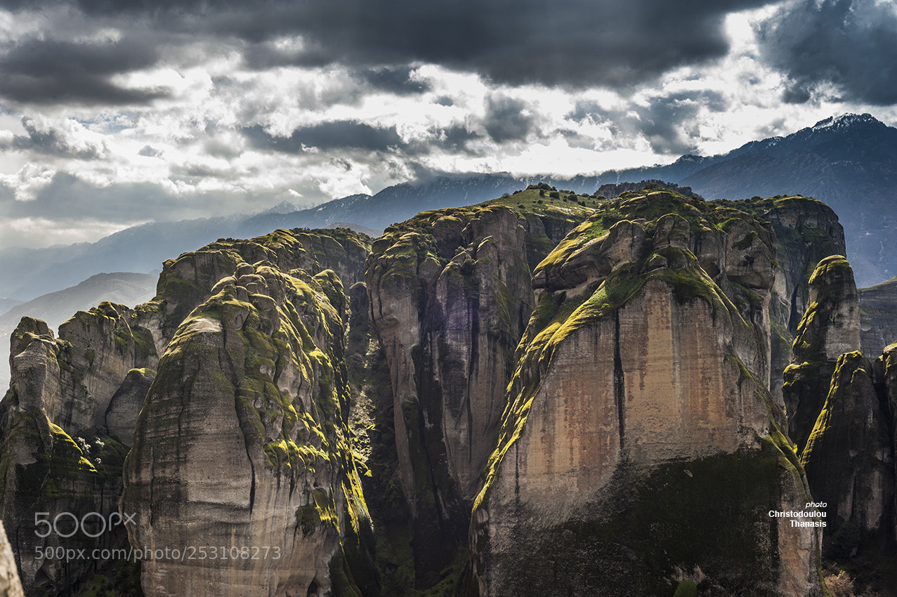 Nikon D700 sample photo. Meteora monasteries photography