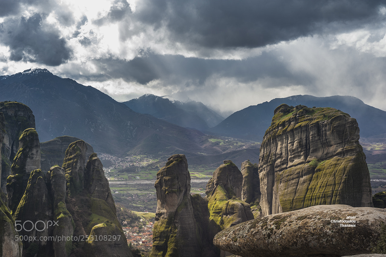 Nikon D700 sample photo. Meteora monasteries photography