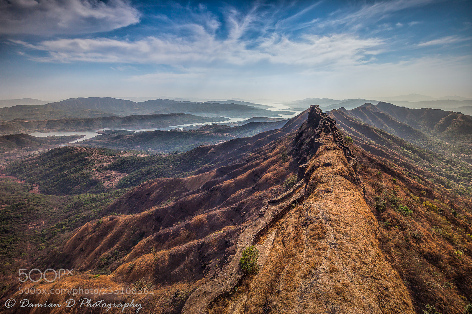 Canon EOS 5D Mark II sample photo. Rajgad fort photography