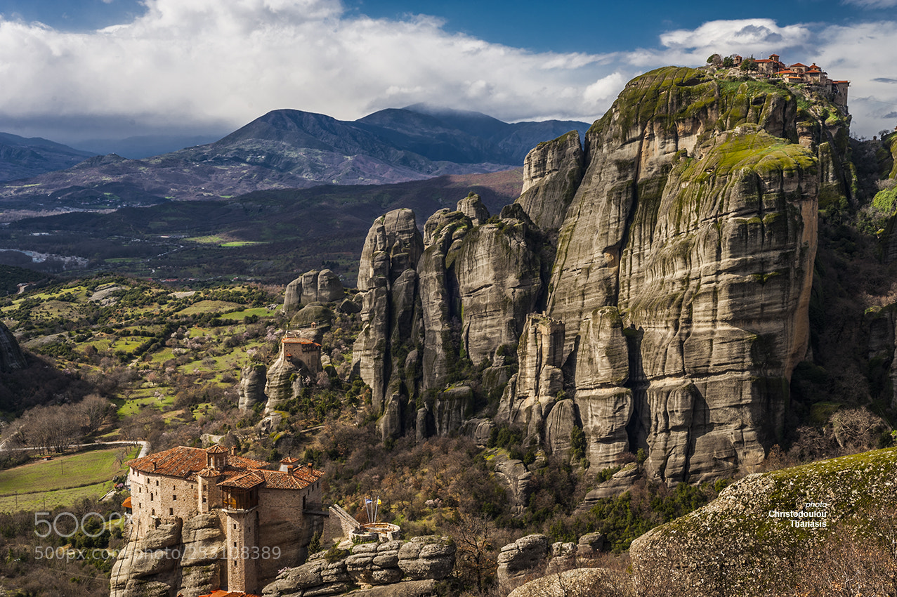 Nikon D700 sample photo. Meteora monasteries photography