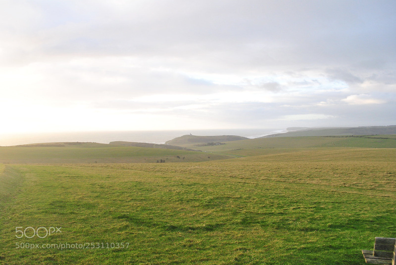 Nikon D3000 sample photo. Seven sisters sussex, england photography