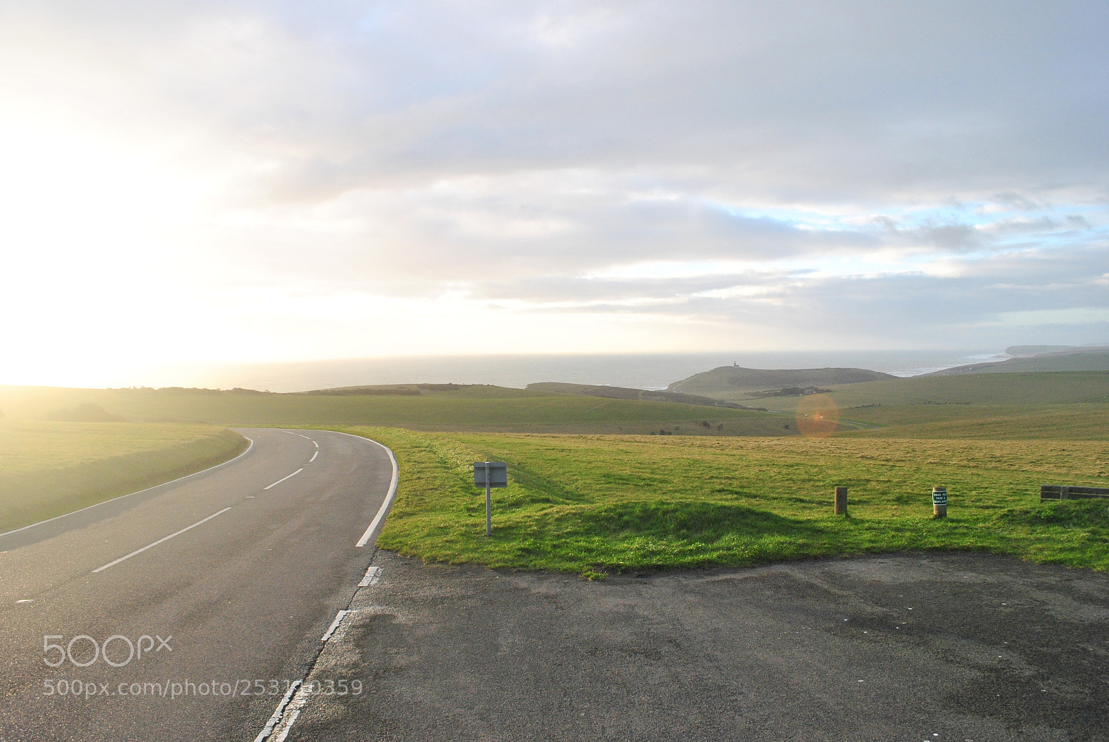 Nikon D3000 sample photo. Seven sisters sussex, england photography