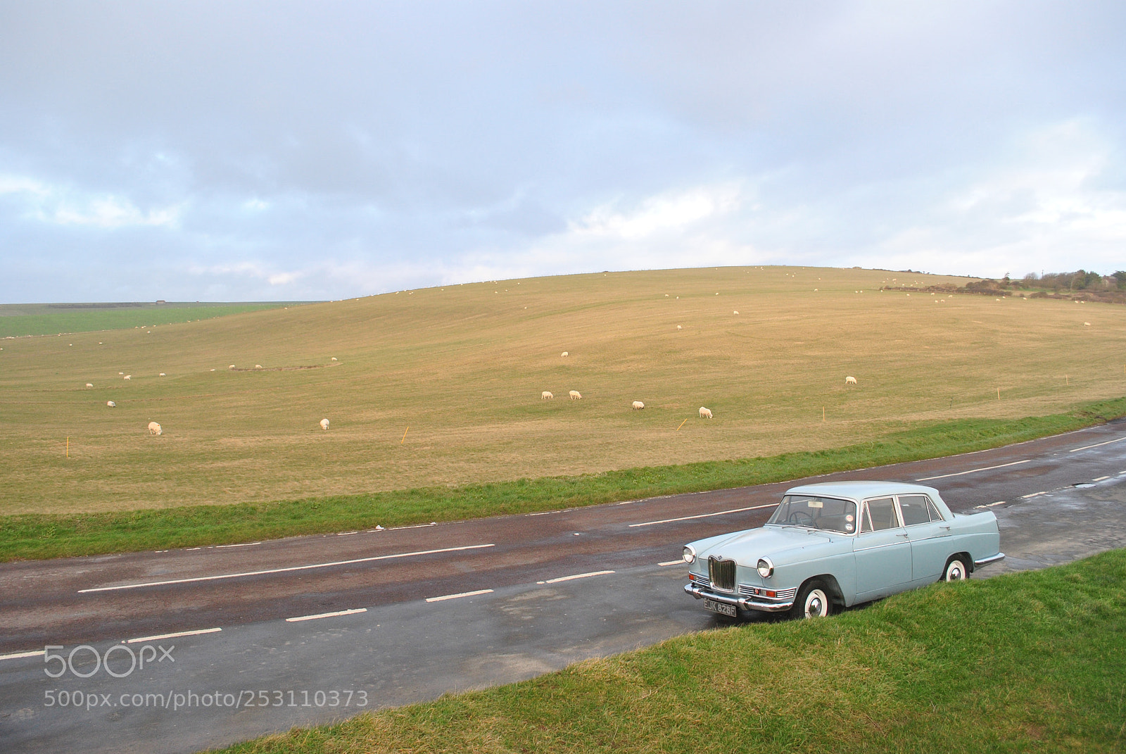 Nikon D3000 sample photo. Seven sisters sussex, england photography