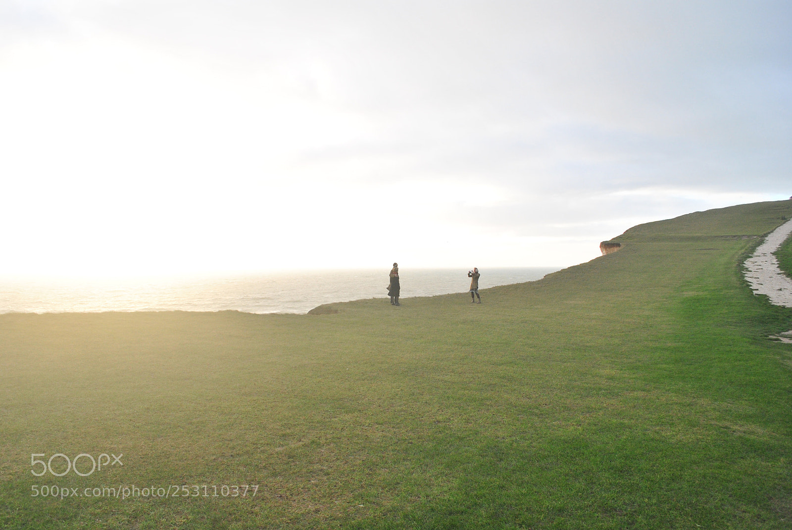 Nikon D3000 sample photo. Seven sisters sussex, england photography