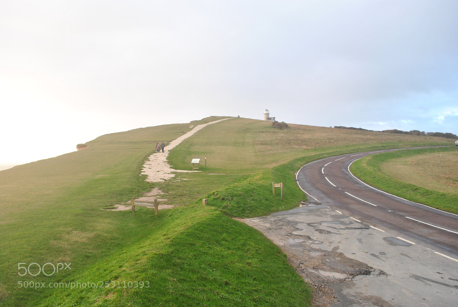 Nikon D3000 sample photo. Seven sisters sussex, england photography