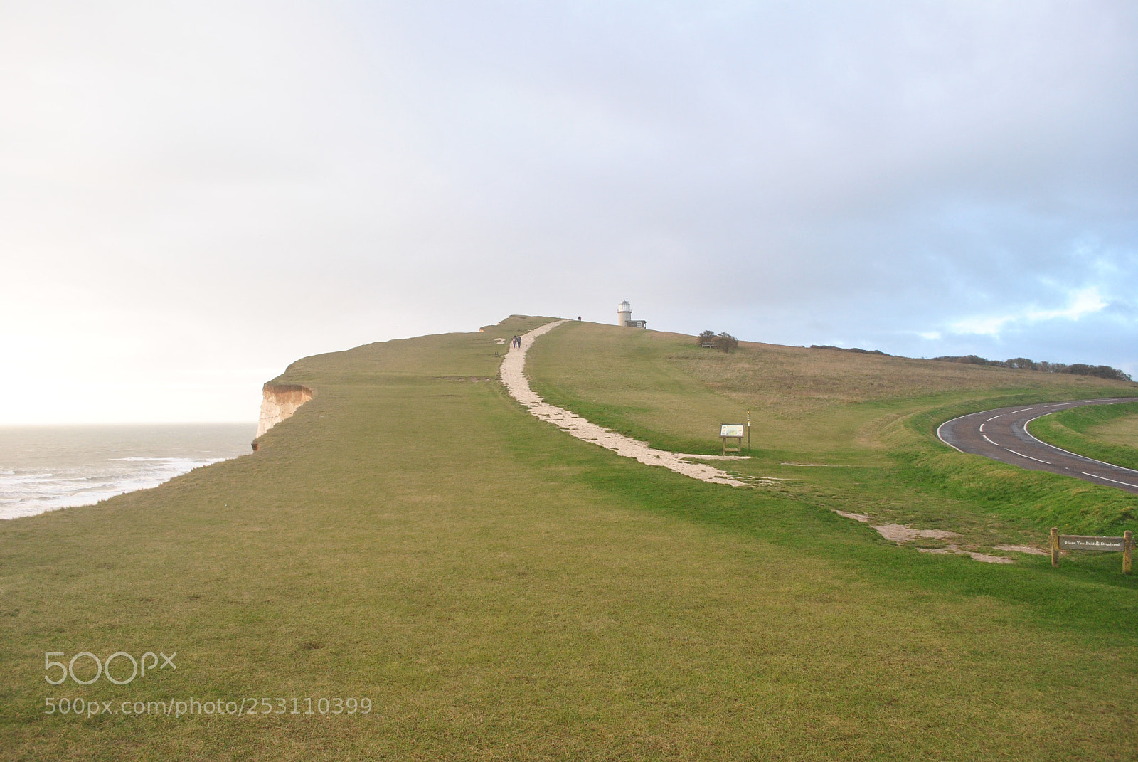 Nikon D3000 sample photo. Seven sisters sussex, england photography