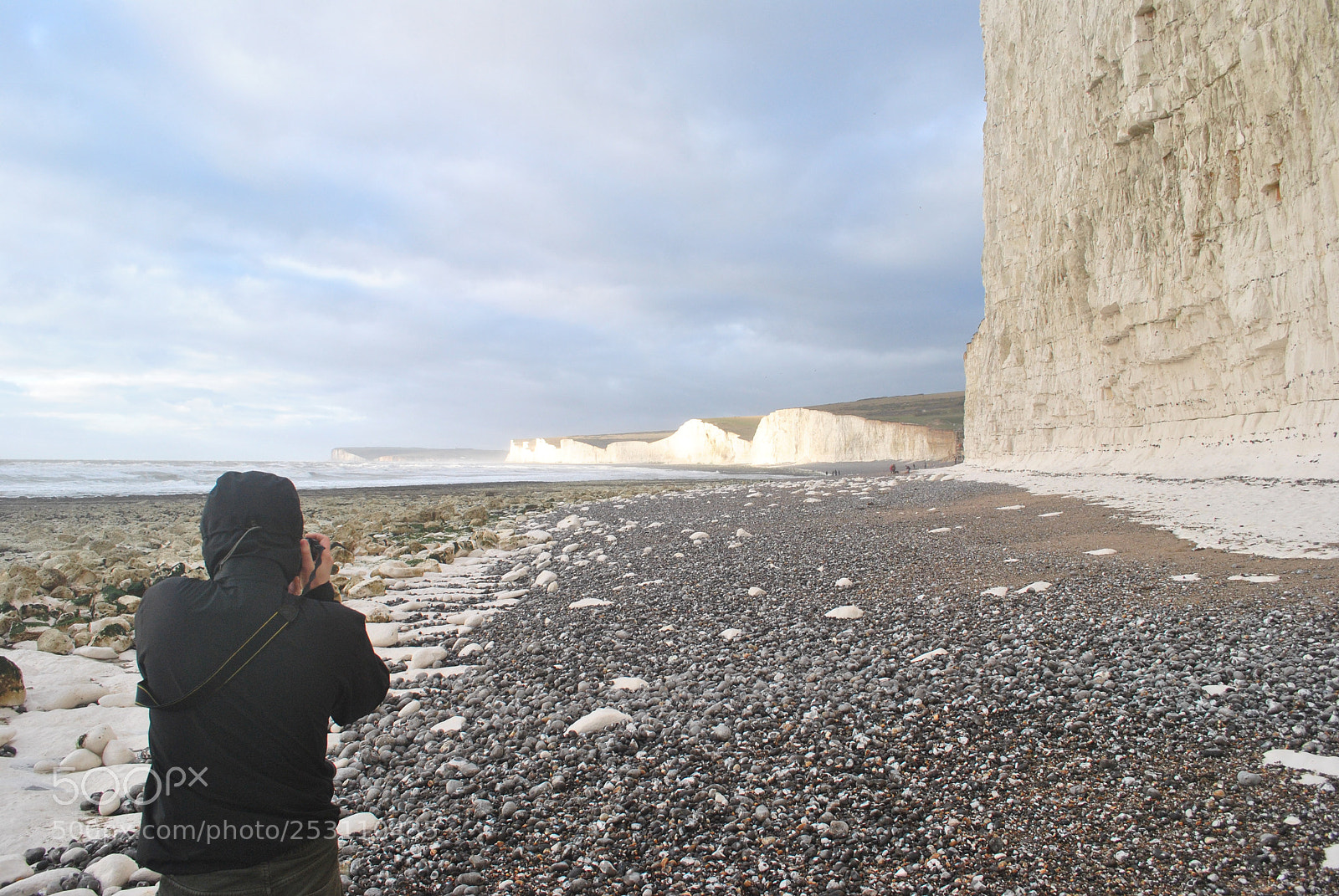 Nikon D3000 sample photo. Seven sisters sussex, england photography