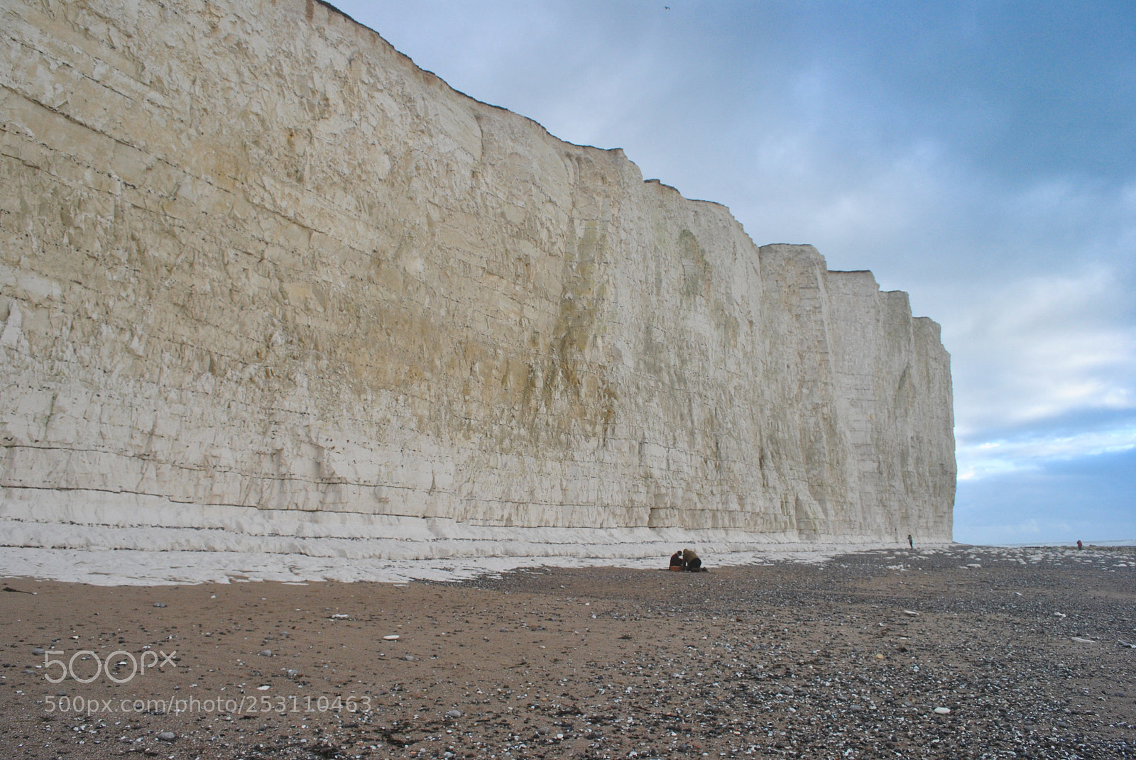 Nikon D3000 sample photo. Seven sisters sussex, england photography