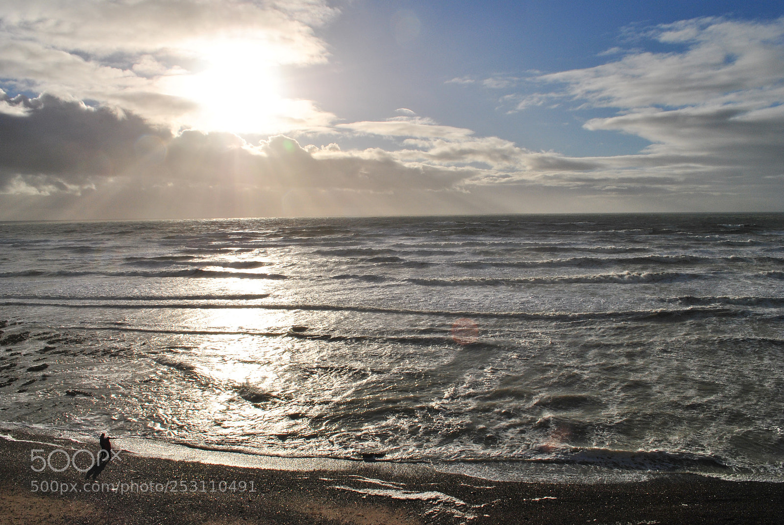 Nikon D3000 sample photo. Seven sisters sussex, england photography