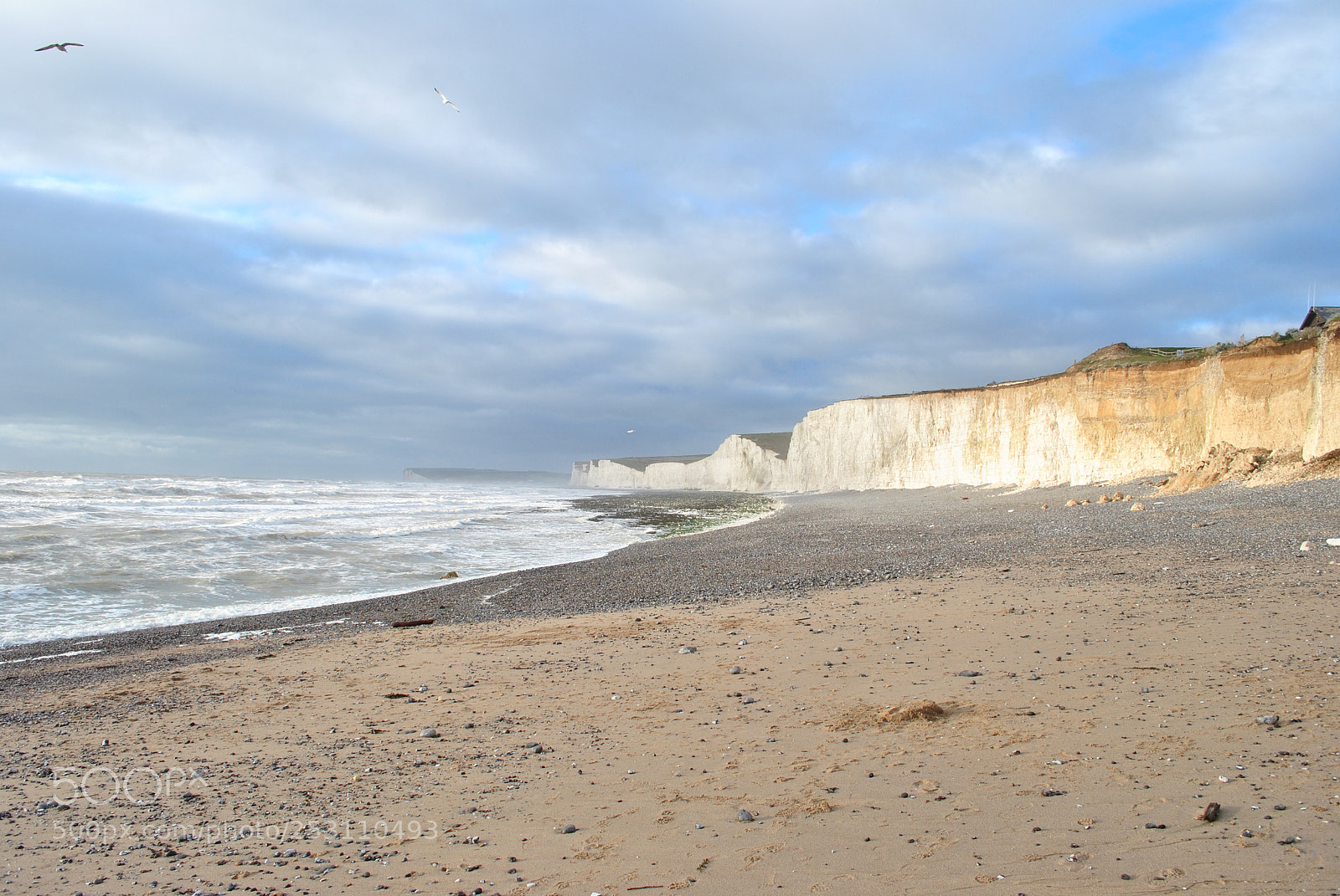 Nikon D3000 sample photo. Seven sisters sussex, england photography