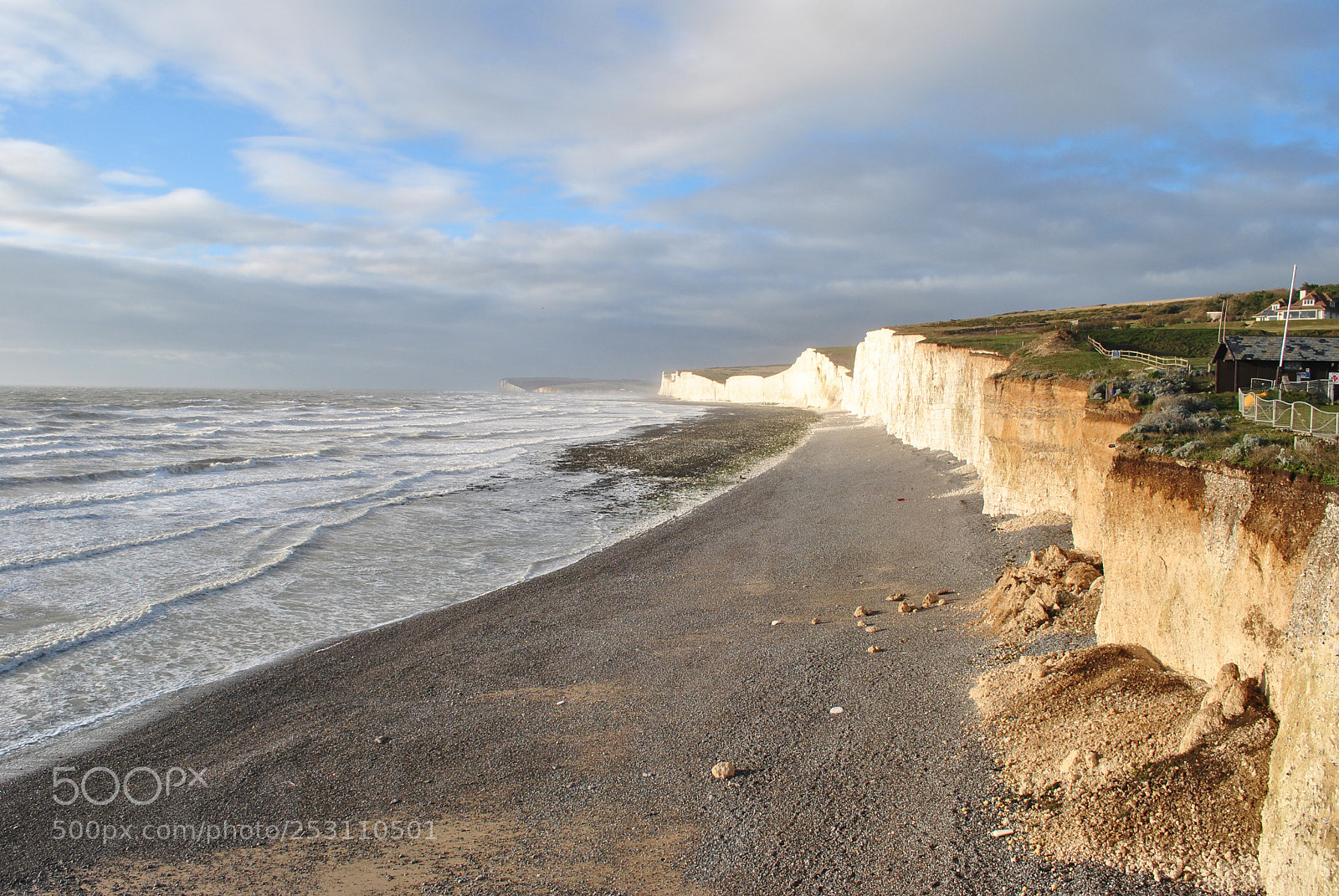 Nikon D3000 sample photo. Seven sisters sussex, england photography
