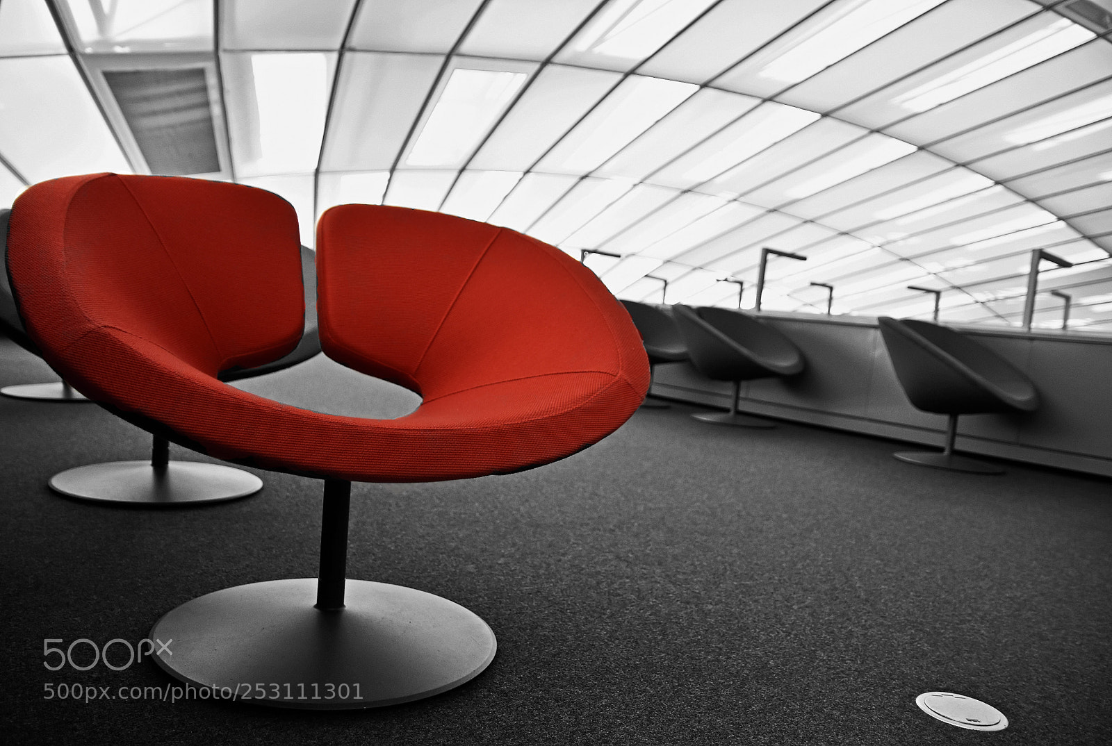 Nikon D7200 sample photo. The red seat  photography