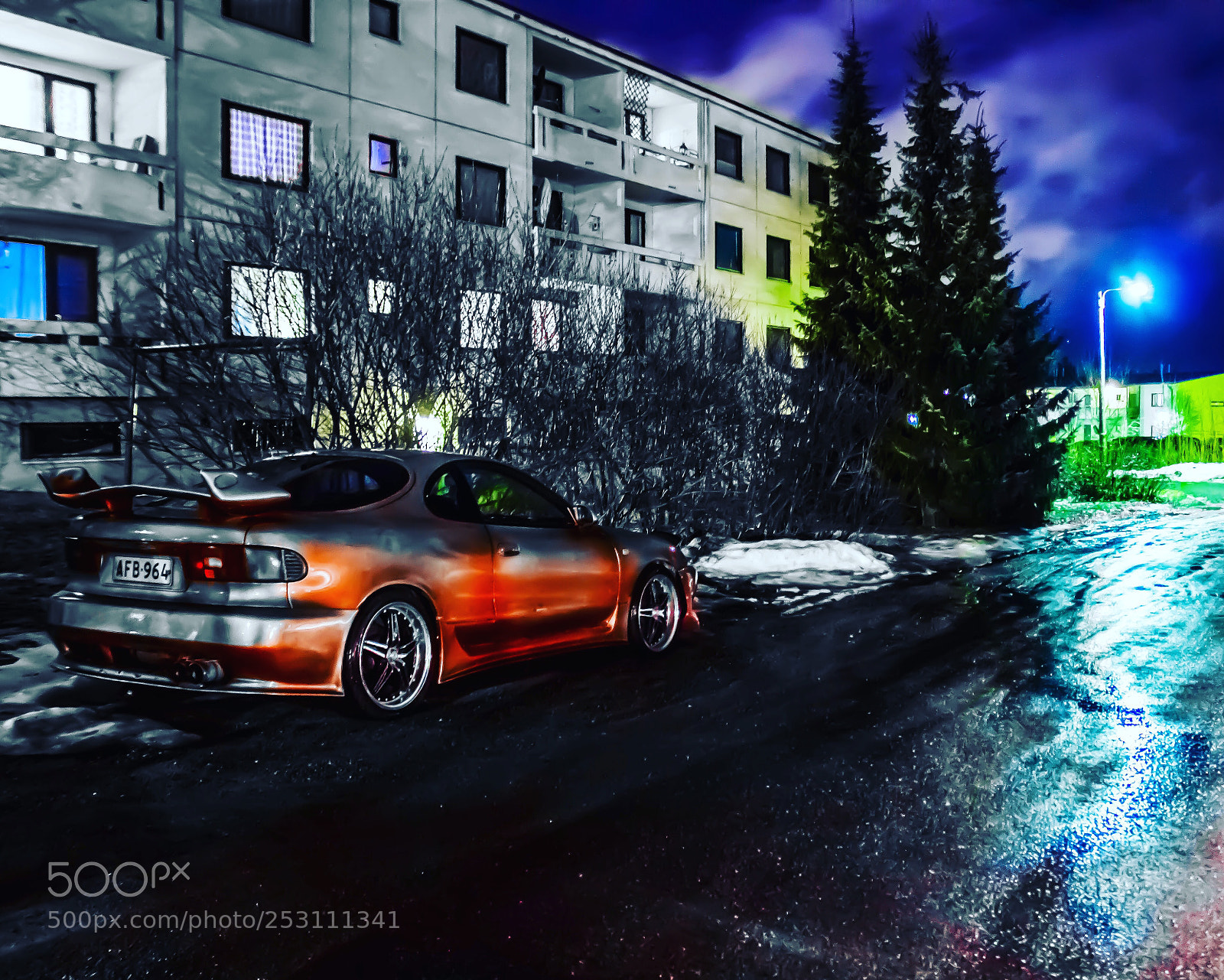 Canon EOS 600D (Rebel EOS T3i / EOS Kiss X5) sample photo. Toyota celica photography