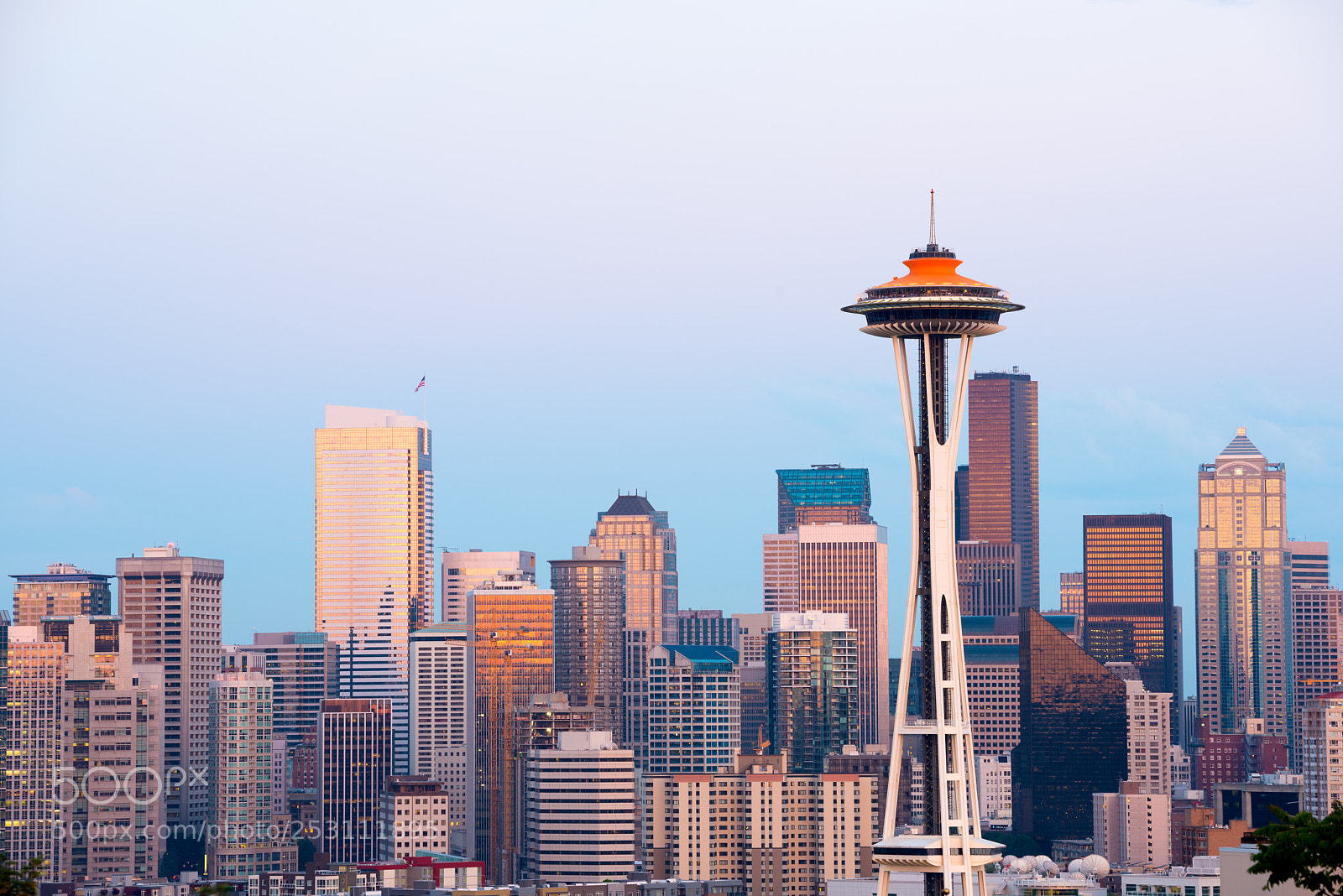 Nikon D800 sample photo. Skyline of downtown seattle photography