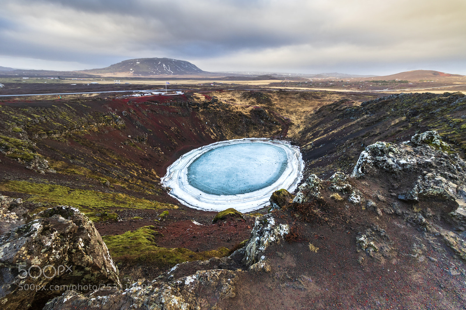 Canon EOS 760D (EOS Rebel T6s / EOS 8000D) sample photo. Kerid crater, iceland photography