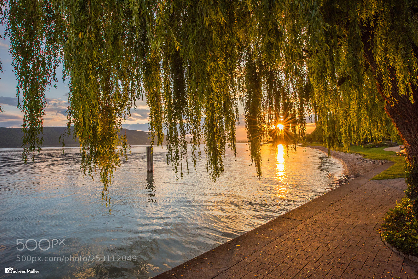 Nikon D810 sample photo. Sonnenuntergang am bodensee photography