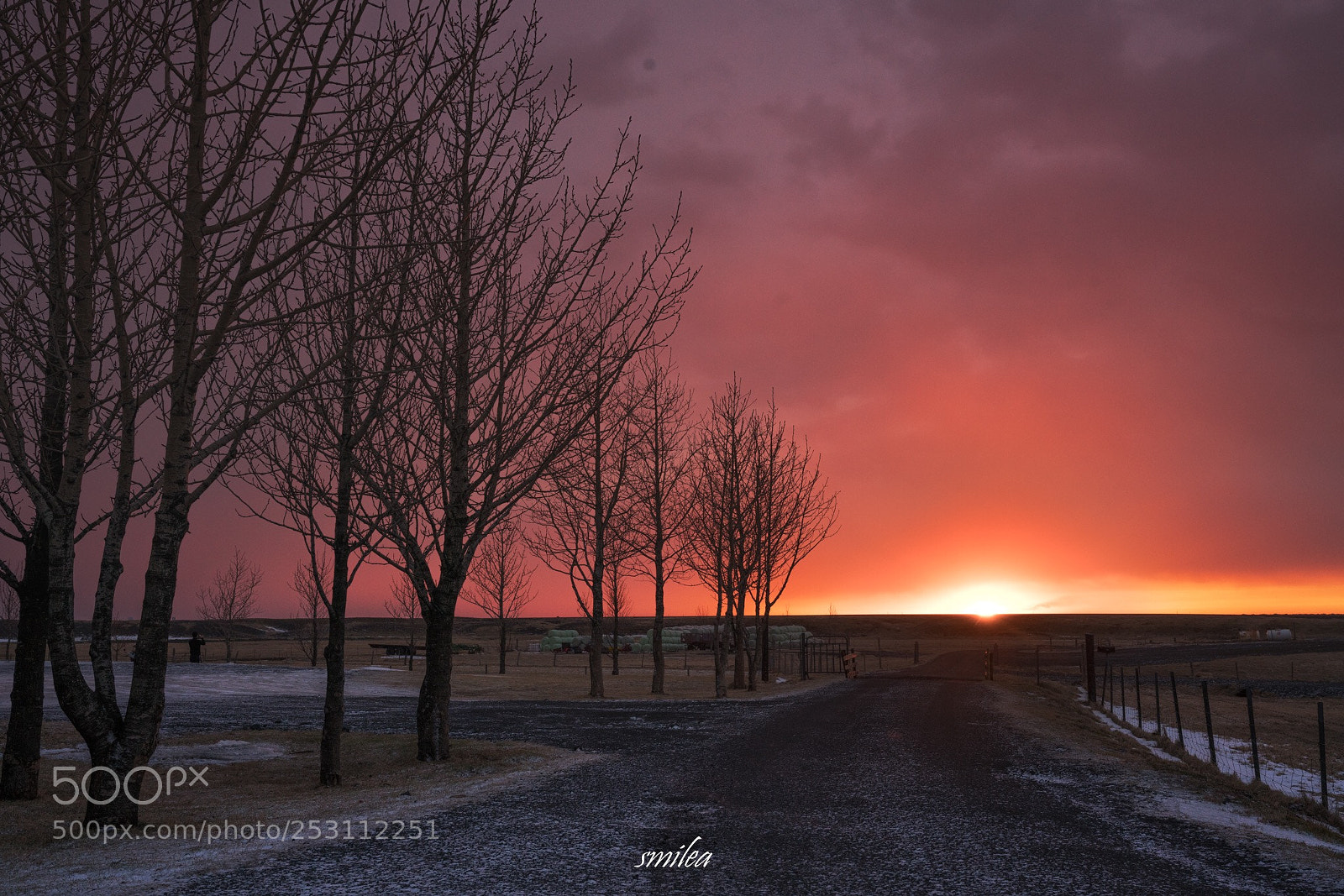 Sony a7R II sample photo. Sunset in iceland  photography