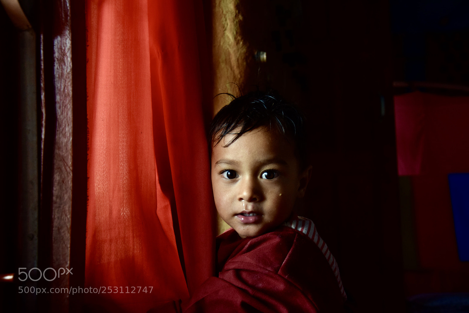 Nikon D5300 sample photo. Nepali child photography