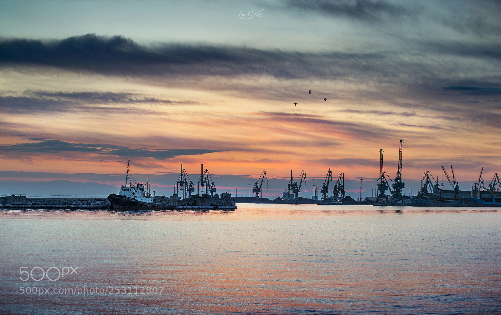 Nikon D600 sample photo. Port sunset photography