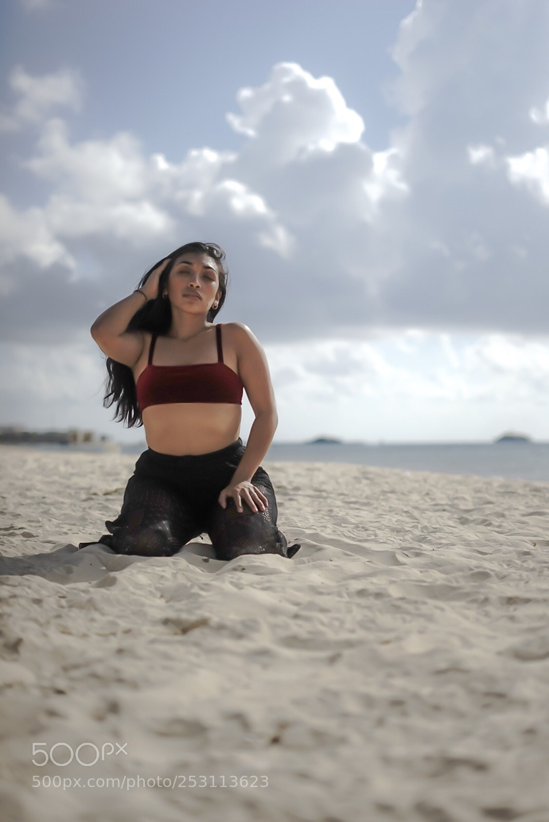 Sony a7 sample photo. Beach babe photography