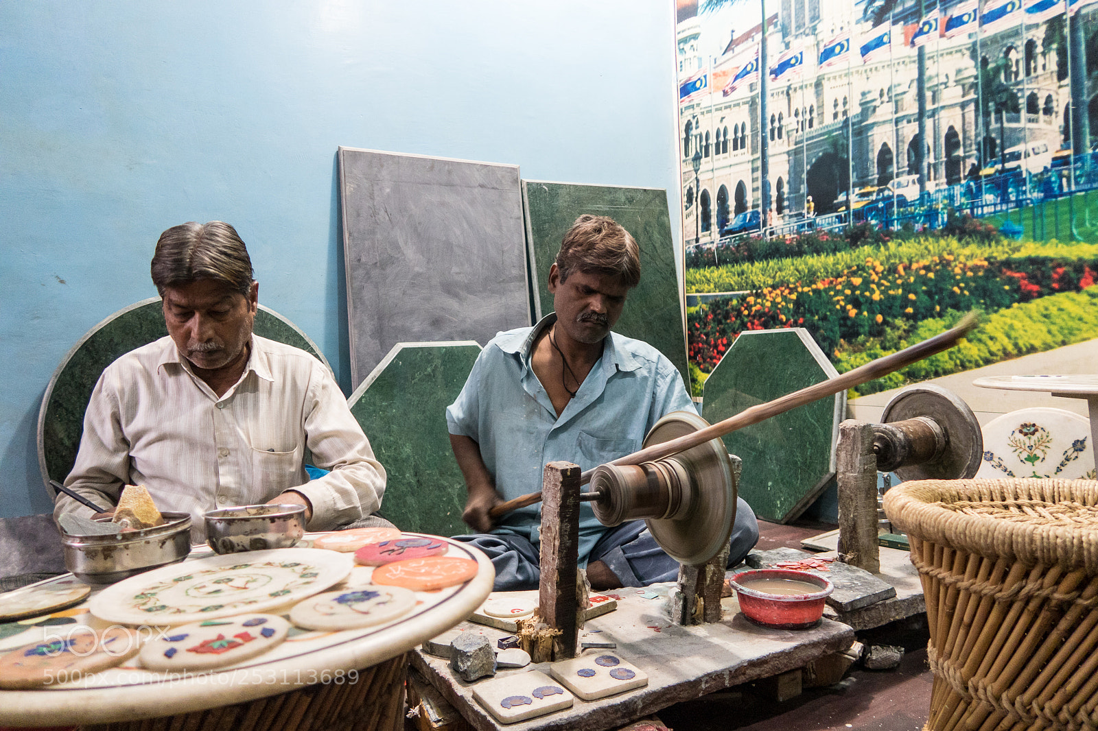 Canon PowerShot G7 X Mark II sample photo. Craftsmen in india photography