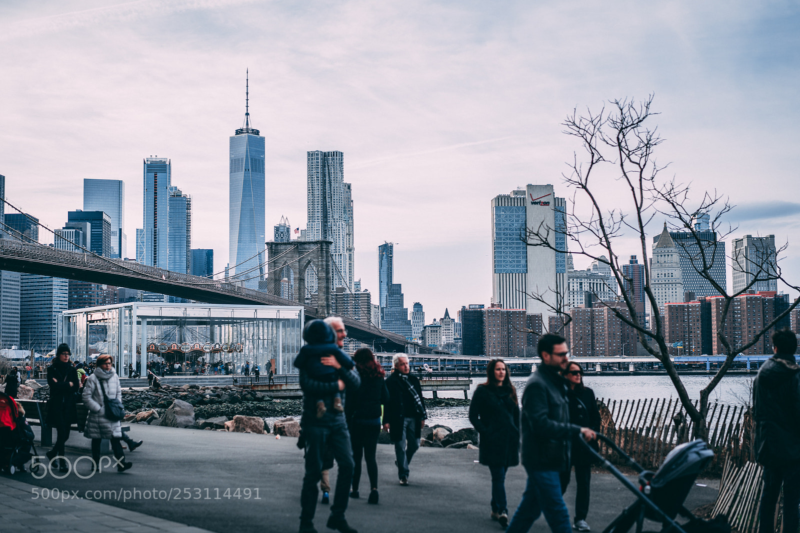 Sony a7R II sample photo. Brooklyn bridge park photography