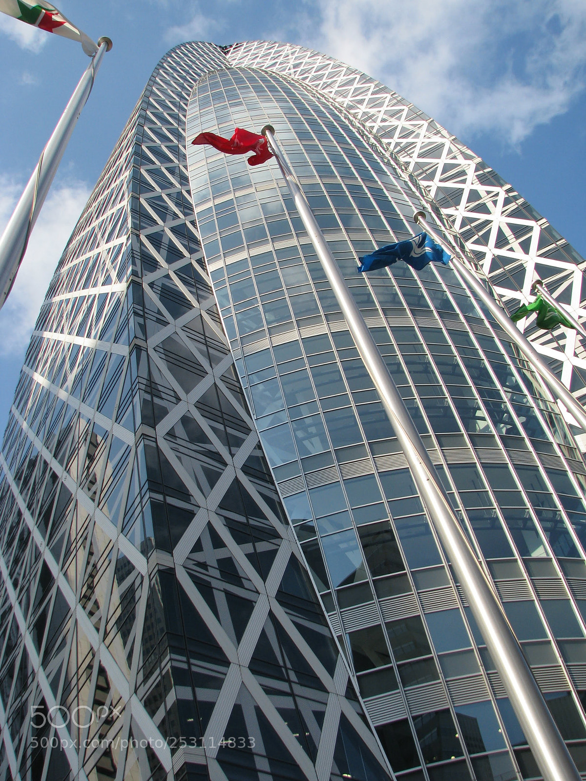 Canon POWERSHOT S5 IS sample photo. Mode gakuen cocoon tower photography
