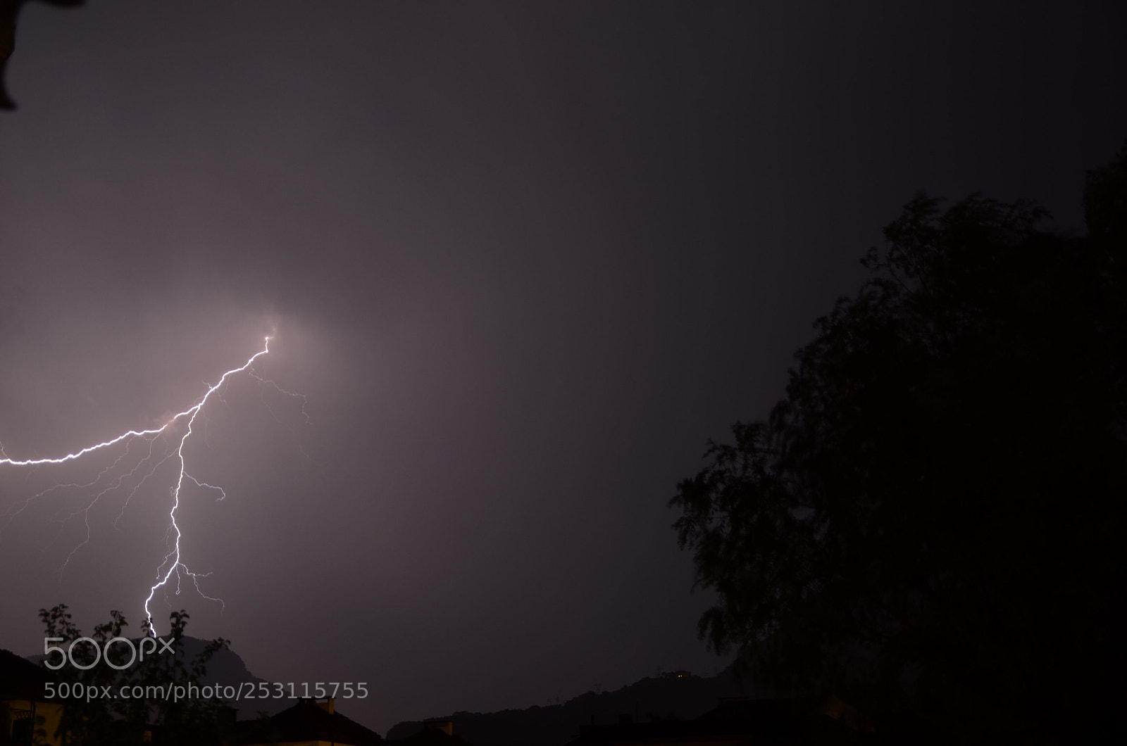 Nikon D7000 sample photo. Lightning before the thunder  photography
