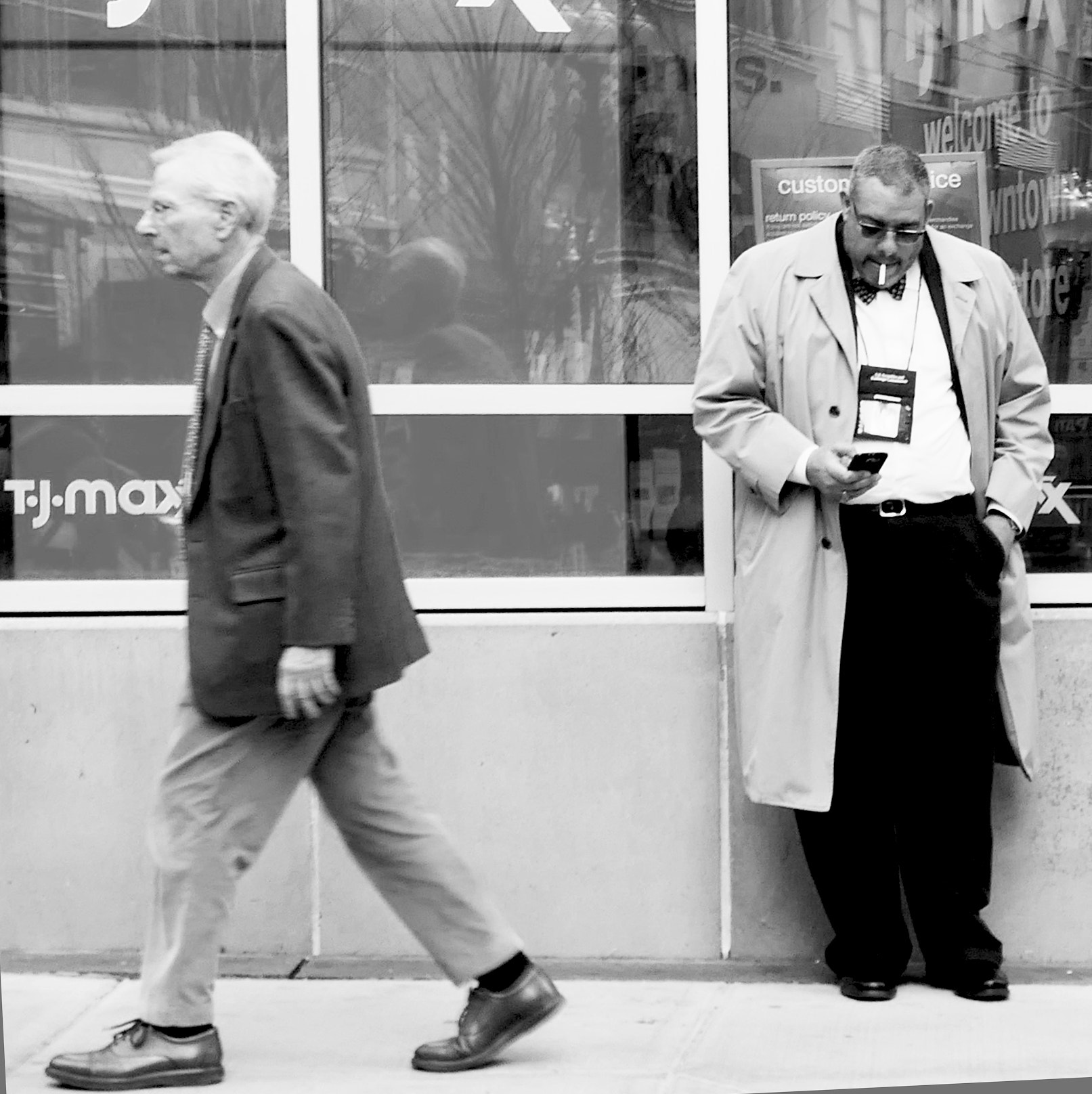 Panasonic Lumix DMC-ZS100 (Lumix DMC-TZ100) sample photo. Washington street lunch time boston ma photography