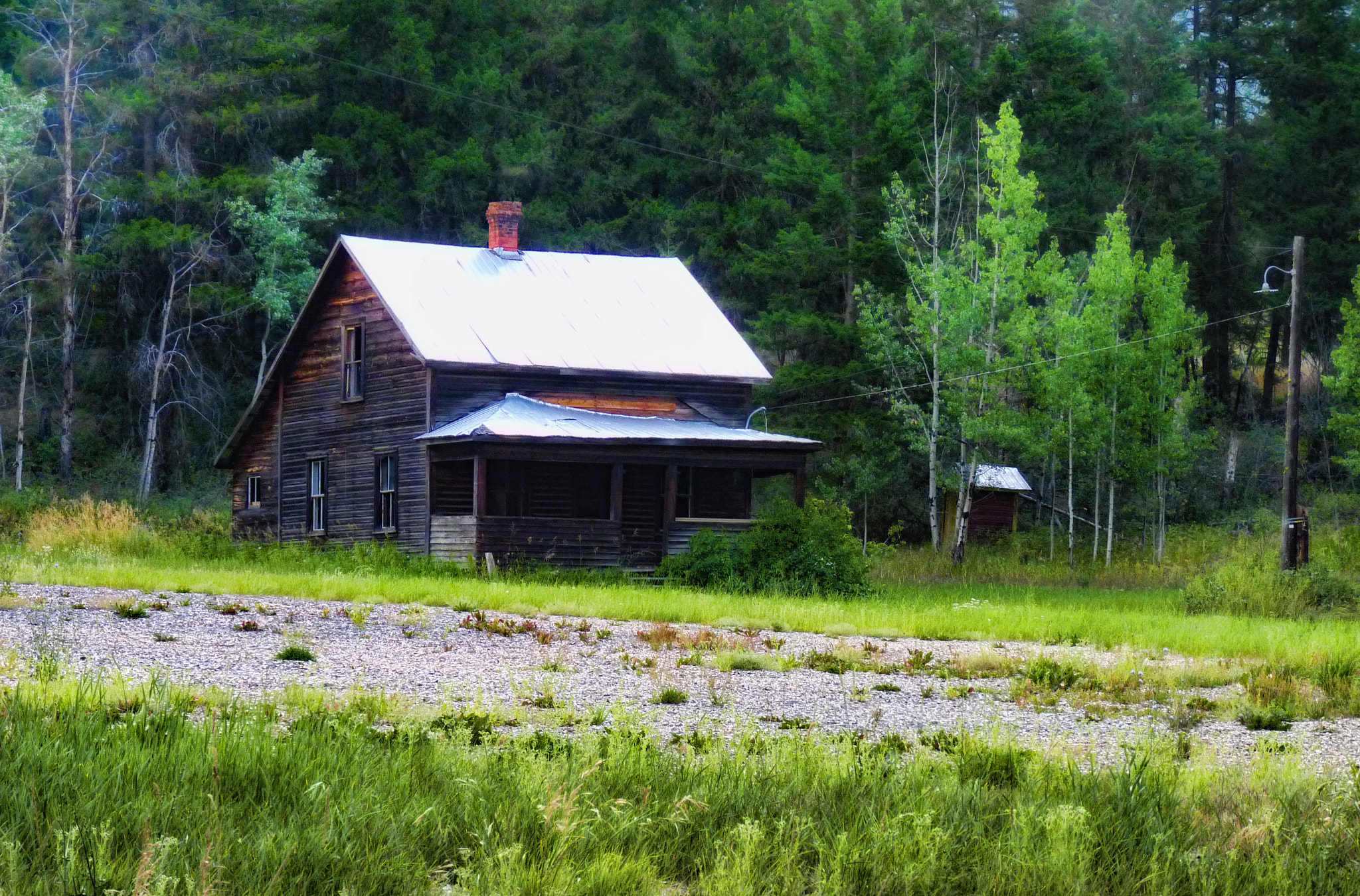 Panasonic Lumix DMC-FZ35 (Lumix DMC-FZ38) sample photo. The old homestead photography