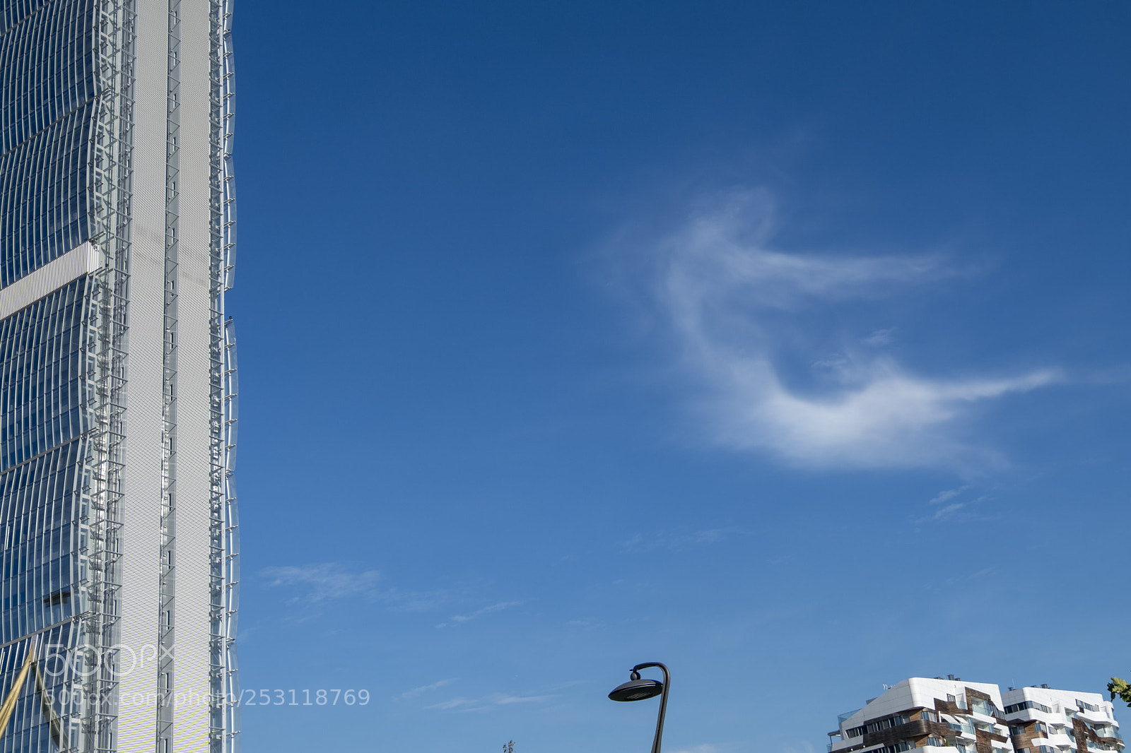 Fujifilm X-T2 sample photo. Isozaki tower at citylife photography