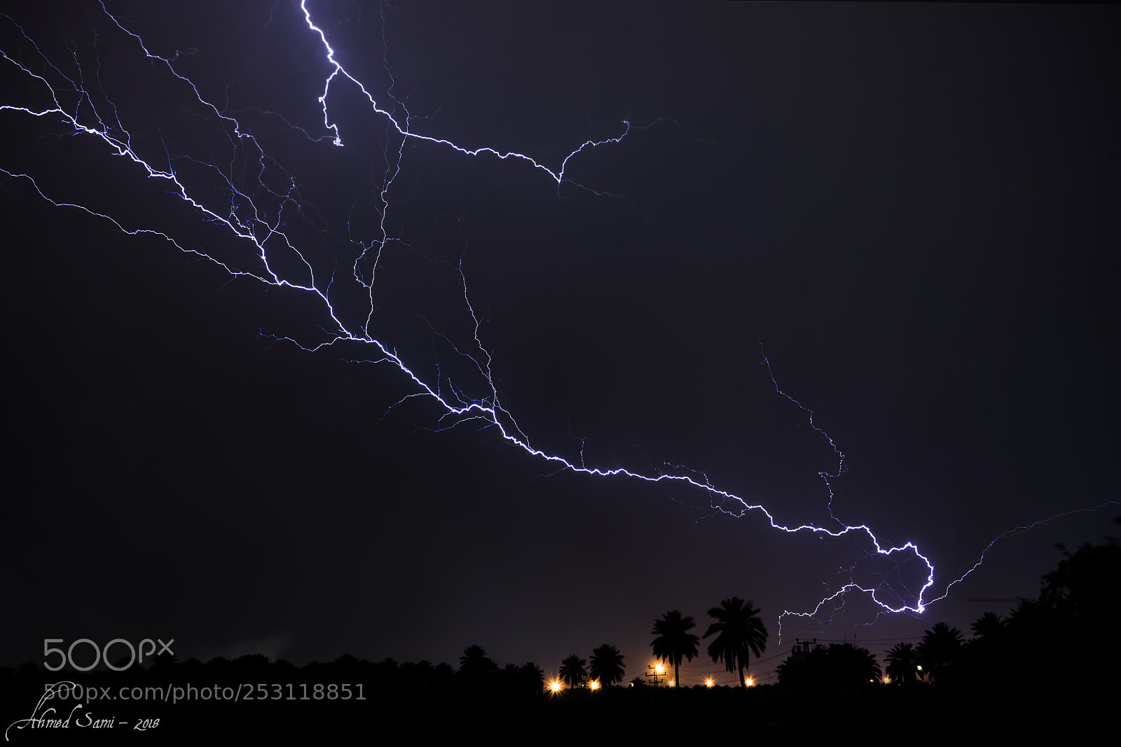 Nikon D7100 sample photo. Thunder photography