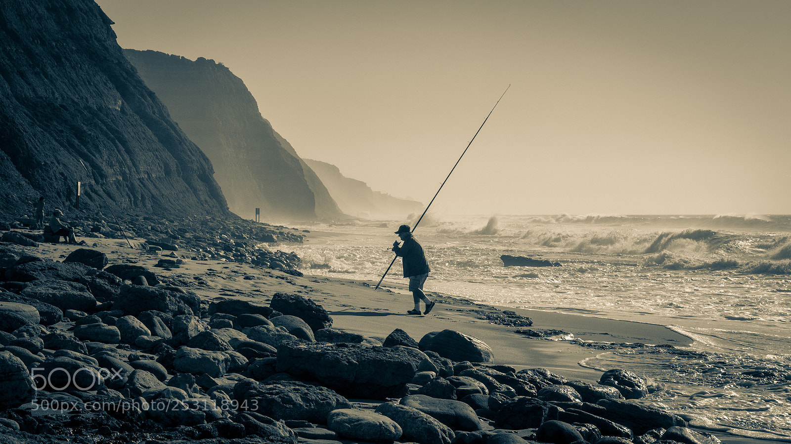 Sony SLT-A55 (SLT-A55V) sample photo. Fisherman  photography
