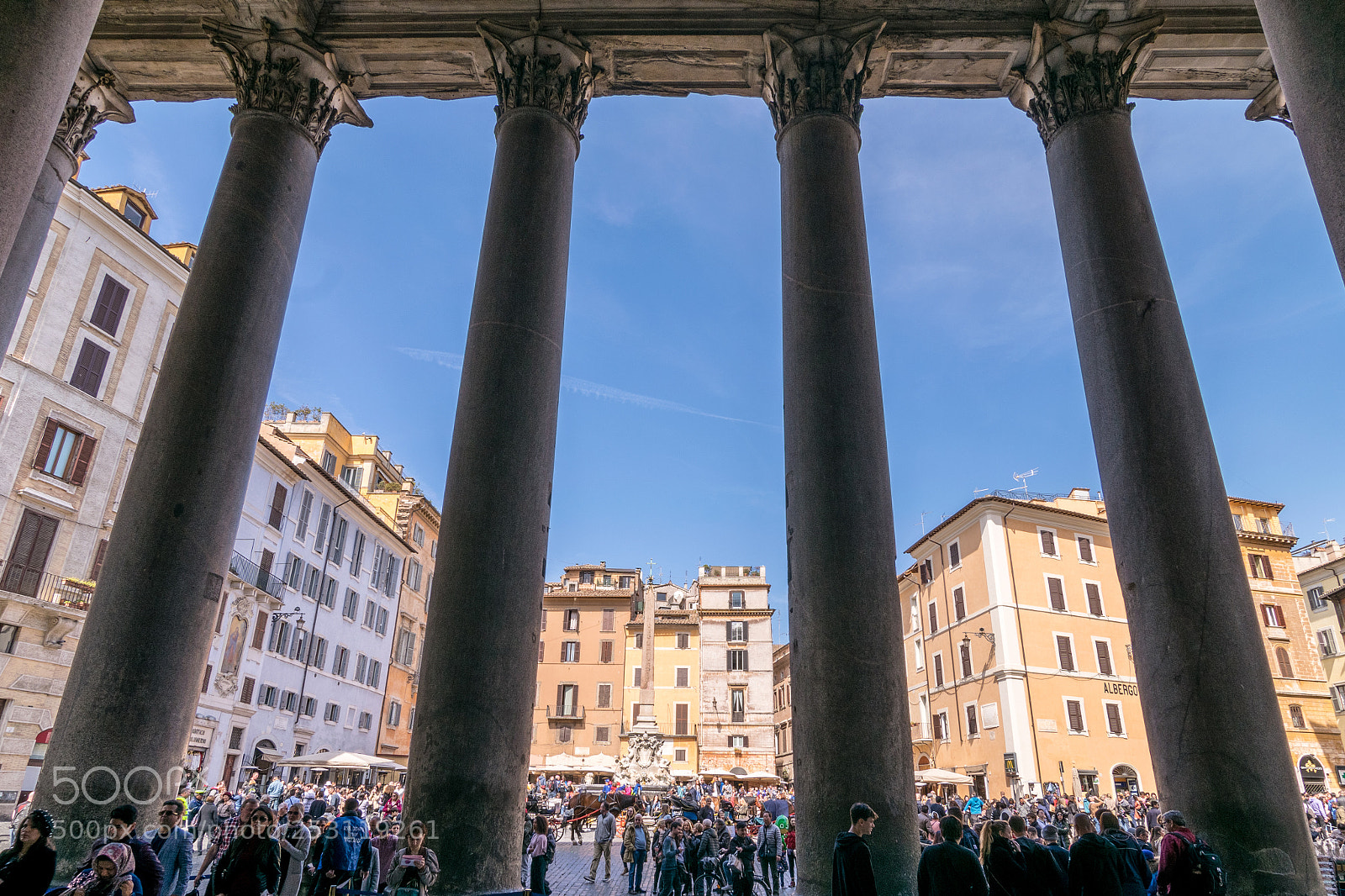 Nikon D5300 sample photo. Big columns, little people photography