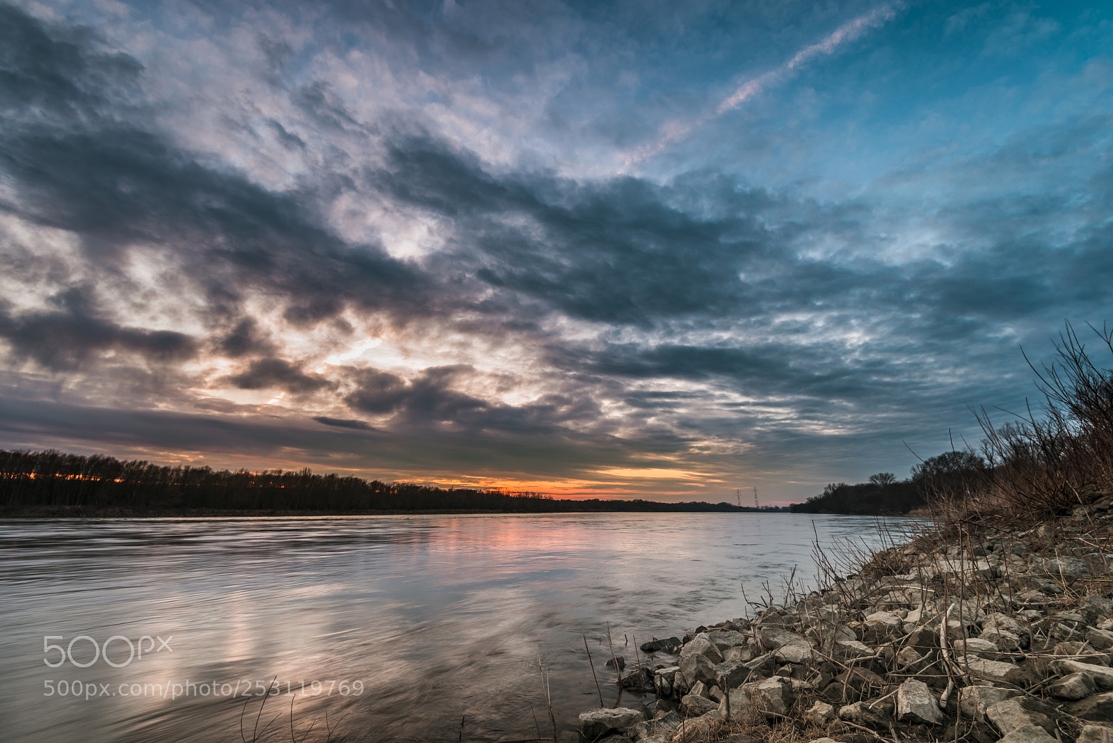 Nikon D810 sample photo. Vistula sunset #2 photography