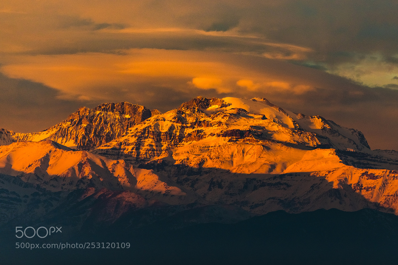 Canon EOS 5D Mark IV sample photo. Andes sunset colors photography