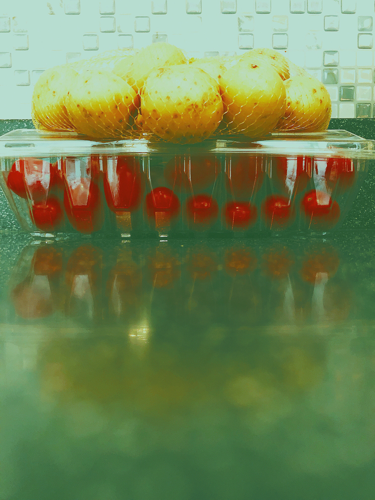 tomatoes and potatoes