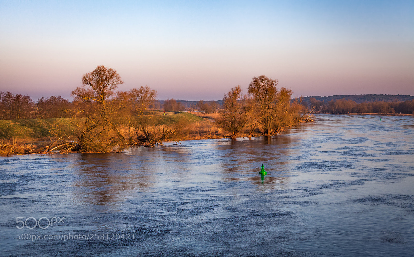 Canon EOS 5D Mark II sample photo. Odra, border river photography