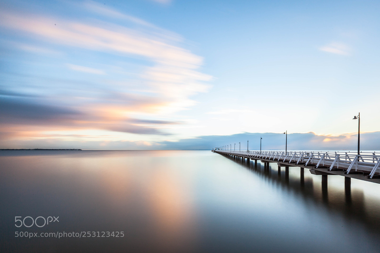 Canon EOS 5D Mark II sample photo. Shorncliffe jetty sunrise photography