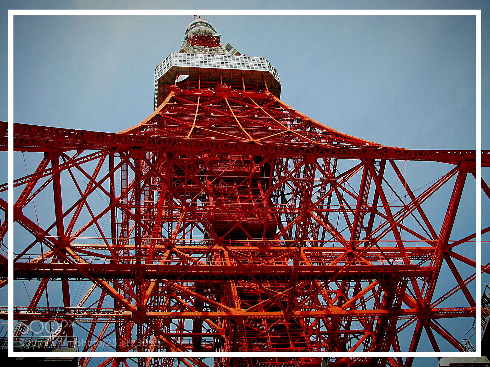 Canon POWERSHOT S5 IS sample photo. Tokyo tower photography