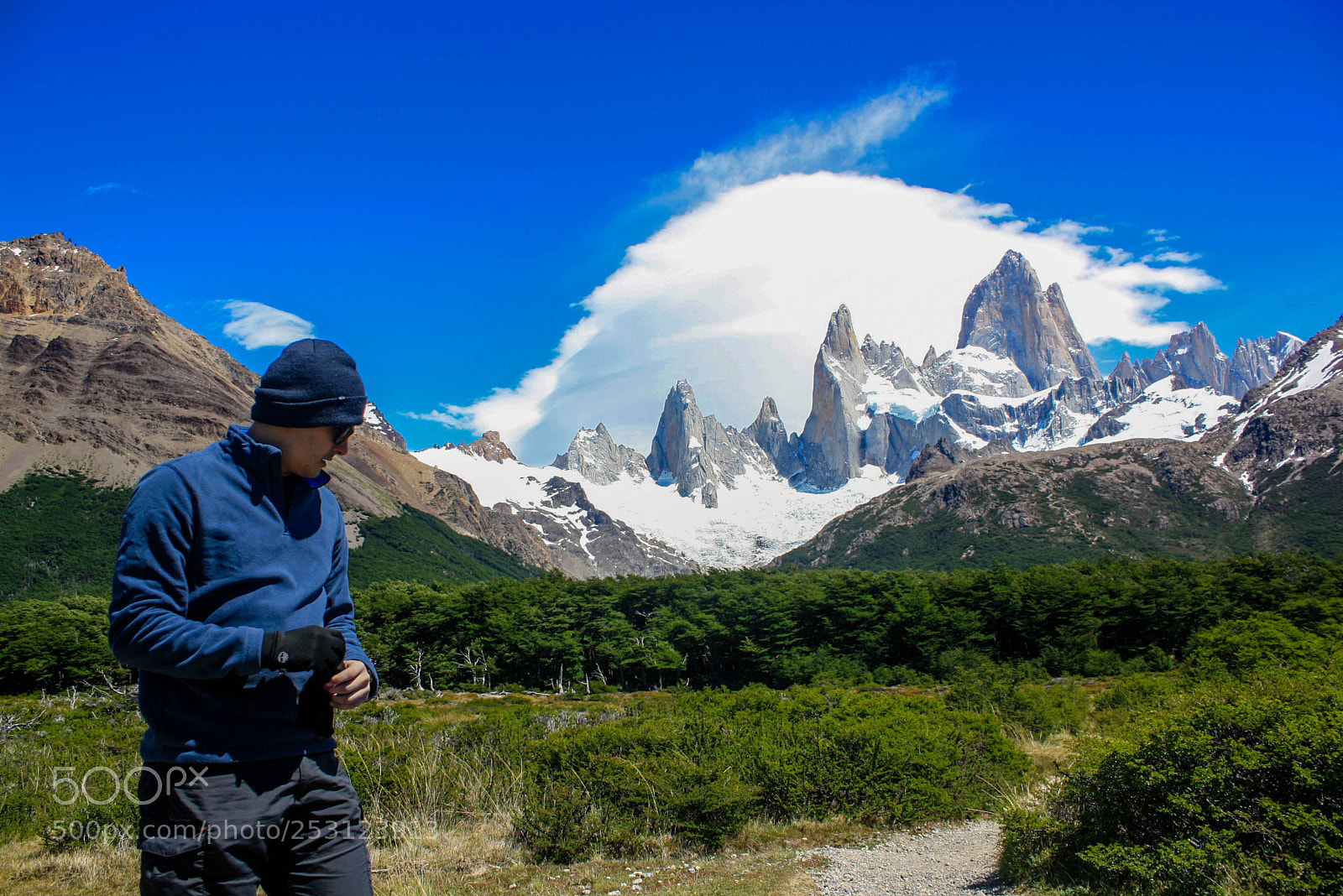 Canon EOS 1000D (EOS Digital Rebel XS / EOS Kiss F) sample photo. Monte fitz roy photography