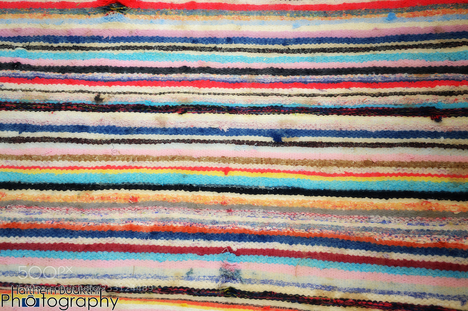 Nikon D3100 sample photo. Traditional colorful rug photography