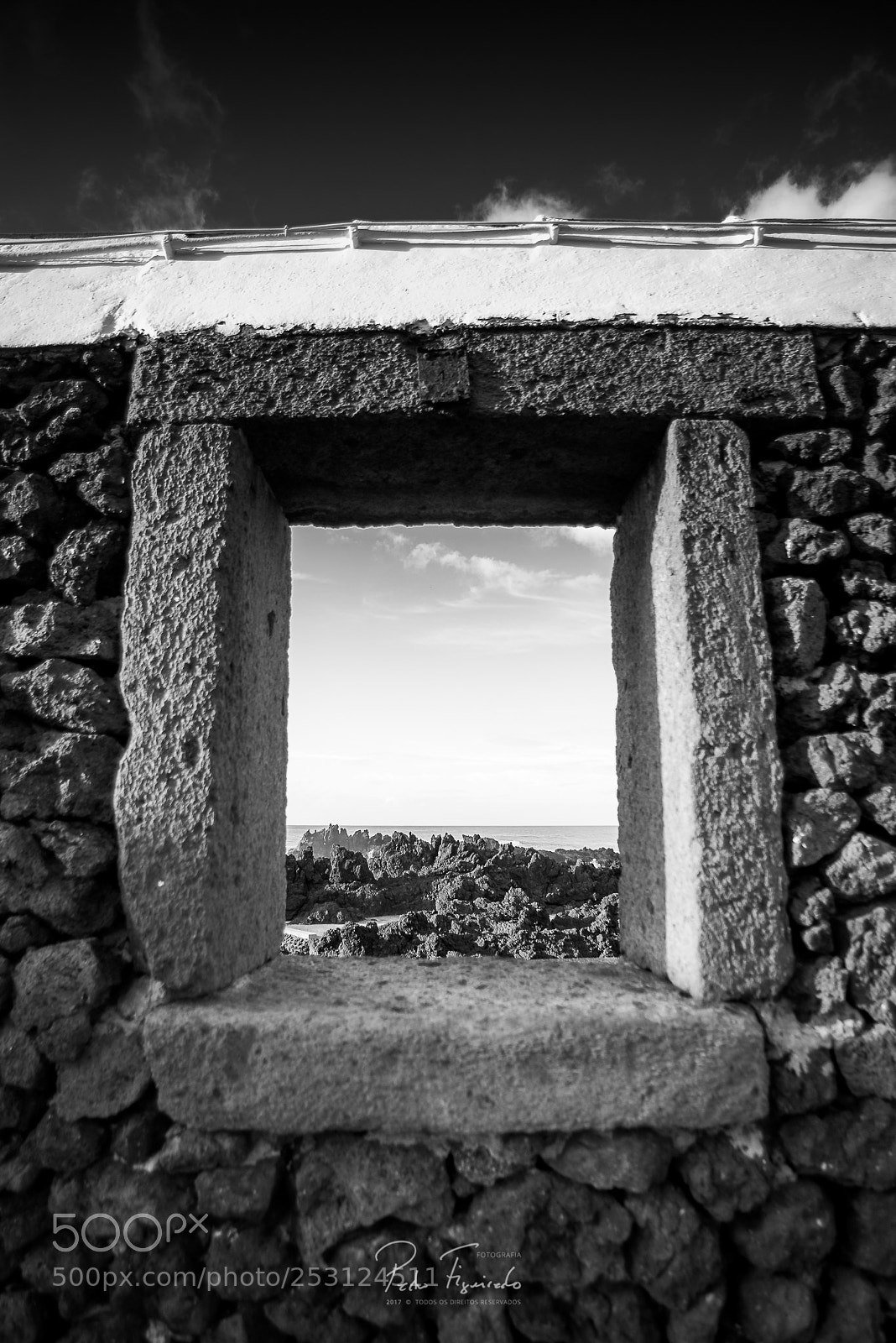 Nikon D610 sample photo. Window to atlantic ocean photography