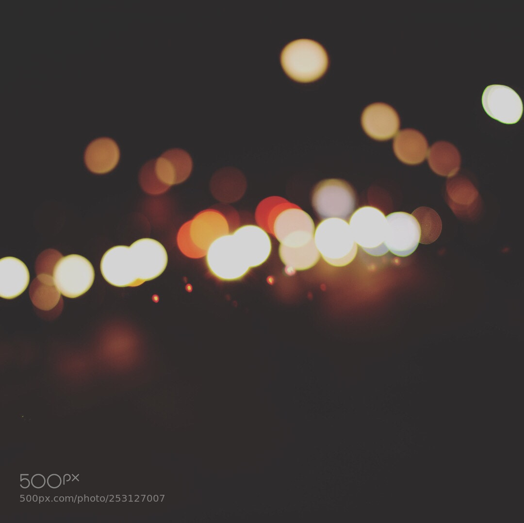 Nikon D5200 sample photo. De focused cars photography