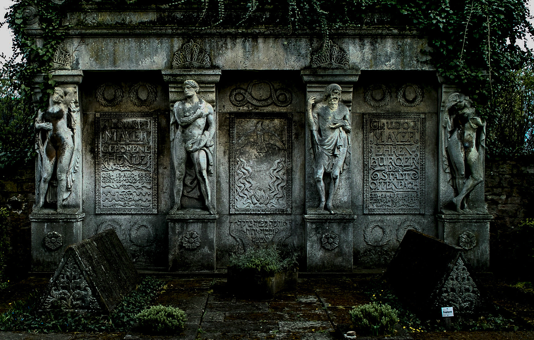 Sigma DP1s sample photo. Alter friedhof  offenbach photography