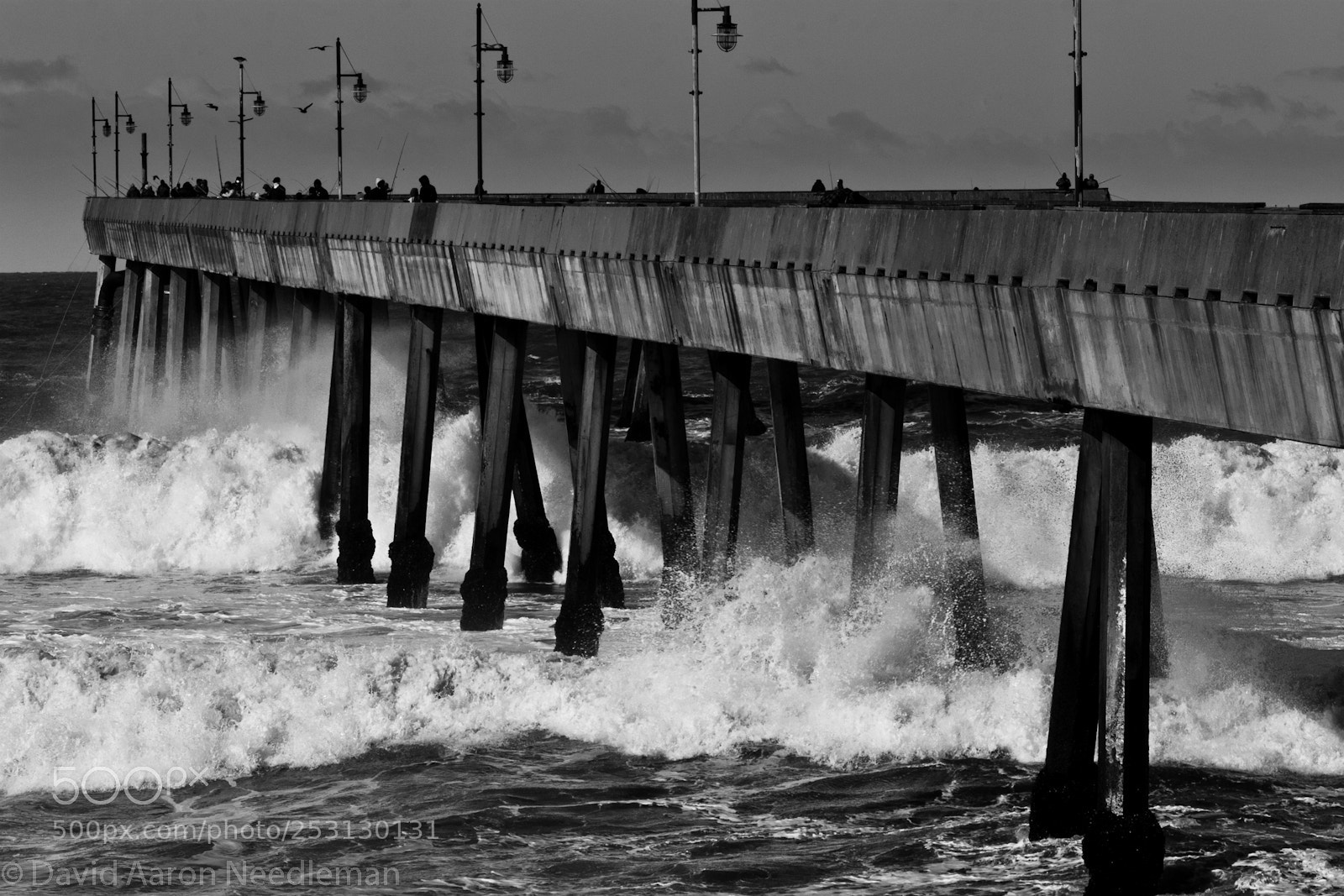 Canon EOS 10D sample photo. Pacifica municipal pier photography