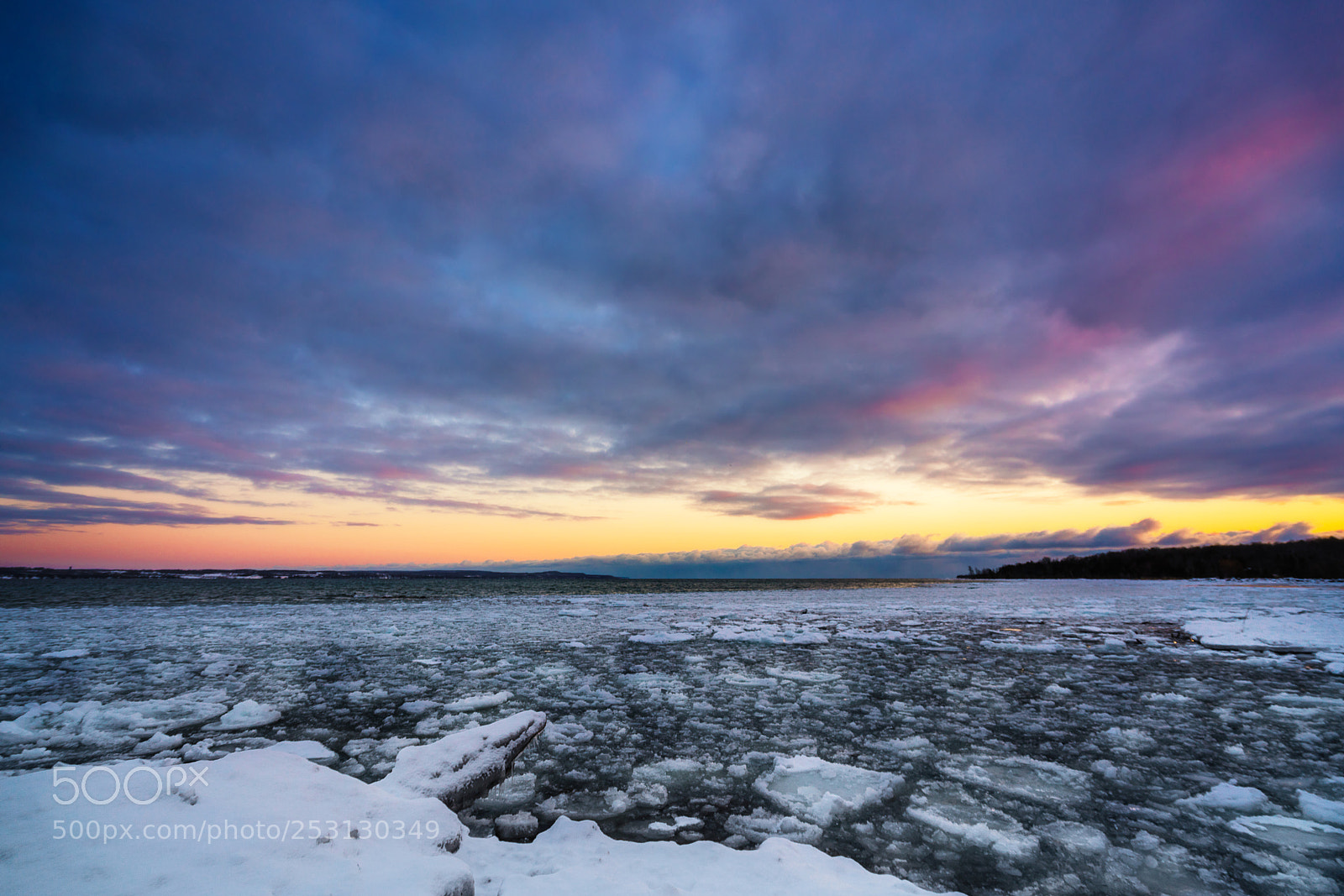 Sony a7R II sample photo. Winter sunrise over georgian photography