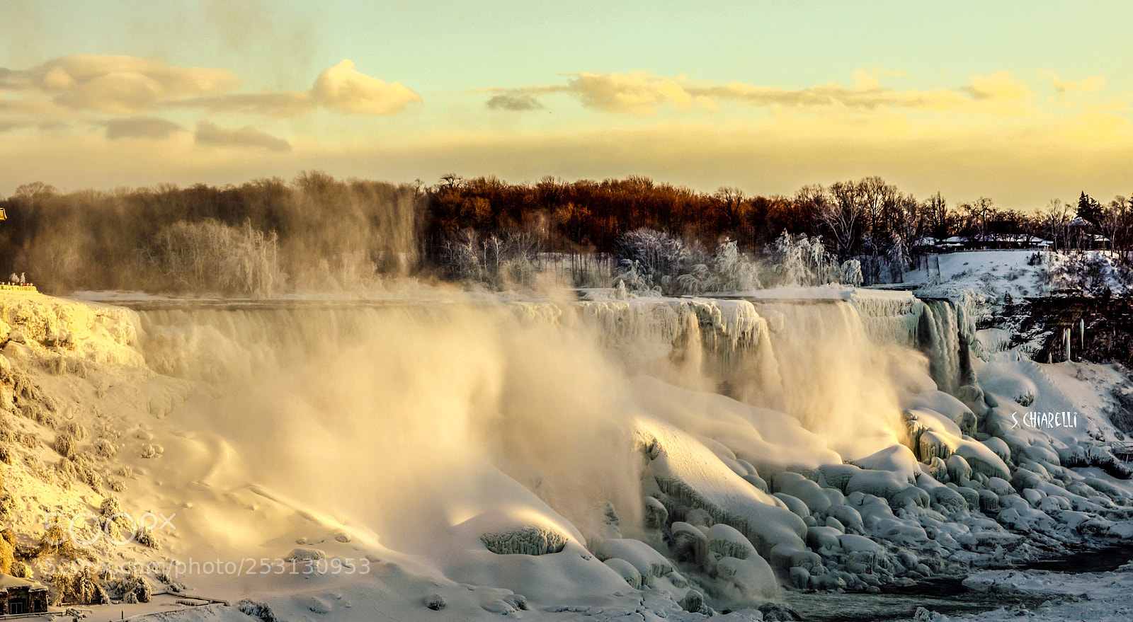 Nikon D5100 sample photo. Frozen niagara photography